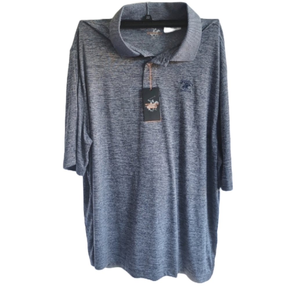 MENS BEVERLY HILLS POLO CLUB PERFORMANCE SHIRT NWT